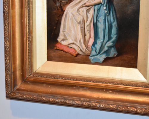 'SLEEPING BEAUTY' OIL PAINTING - ADDITIONAL PHOTO 6