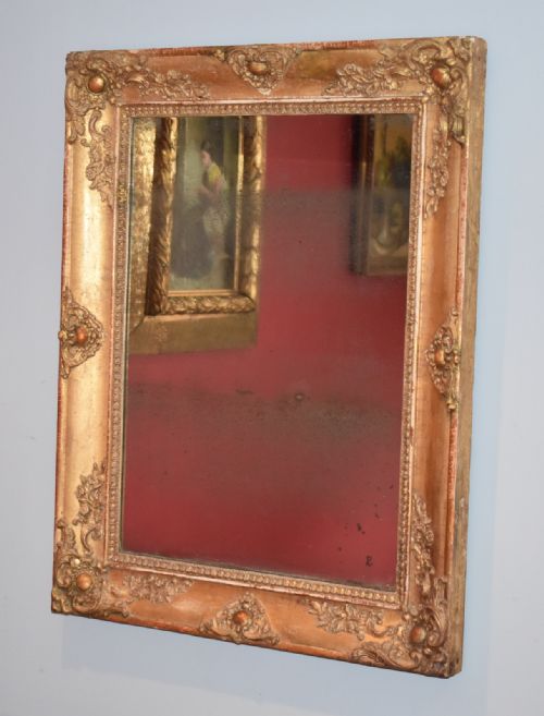 late regency gilt mirror - CATEGORY: ANTIQUE MIRRORS - DATED REGENCY