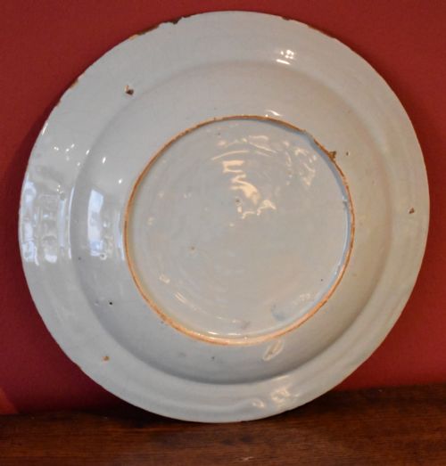 TWO ENGLISH DELFT PLATES - ADDITIONAL PHOTO 3