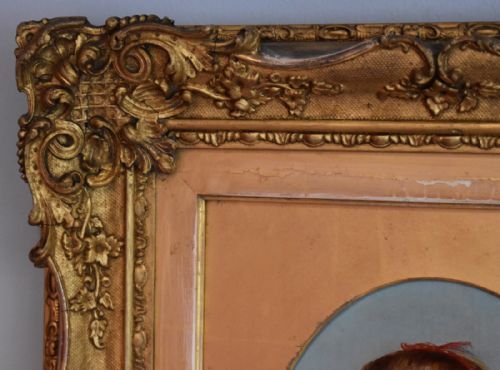SUPERB VICTORIAN PORTRAIT OIL PAINTING OF A YOUNG GIRL - ADDITIONAL PHOTO 5