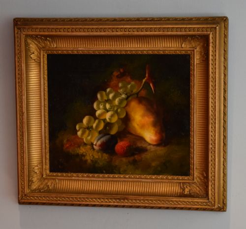 FINE STILL LIFE OIL PAINTING BY GJBROOME - ADDITIONAL PHOTO 1