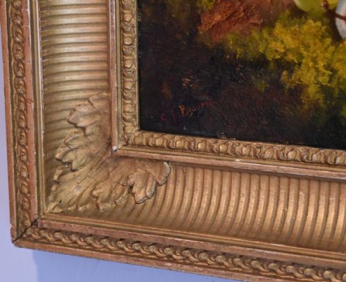 FINE STILL LIFE OIL PAINTING BY GJBROOME - ADDITIONAL PHOTO 4