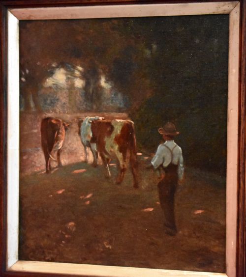OIL PAINTING BY JOHN RABONE HARVEY - ADDITIONAL PHOTO 2