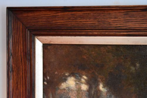 OIL PAINTING BY JOHN RABONE HARVEY - ADDITIONAL PHOTO 5