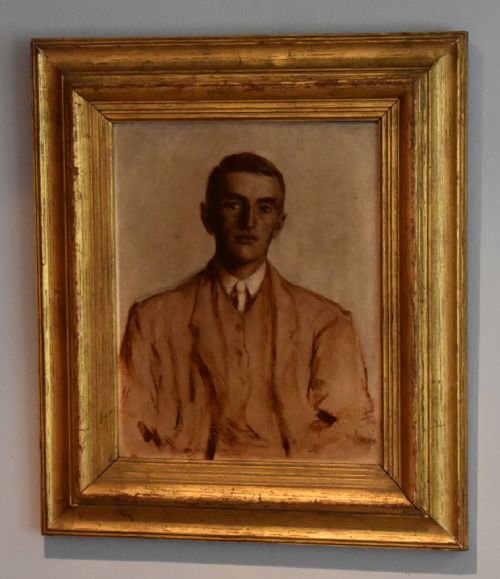 SUPERB OIL PORTRAIT BY FLETCHER J MERCER - ADDITIONAL PHOTO 1