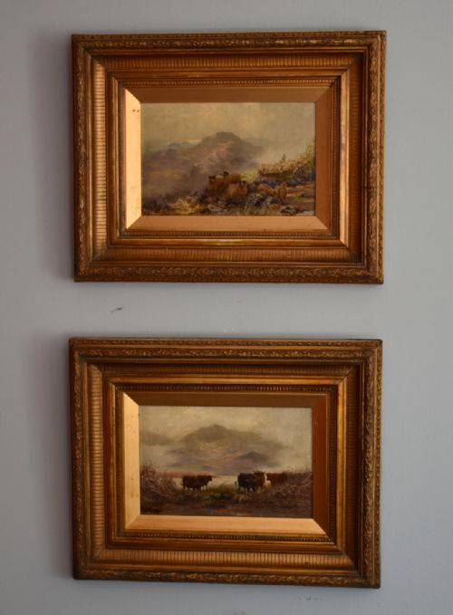 PAIR OF OIL PAINTINGS BY SIDNEY PIKE - ADDITIONAL PHOTO 1