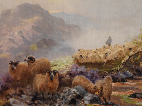 PAIR OF OIL PAINTINGS BY SIDNEY PIKE - ADDITIONAL PHOTO 6