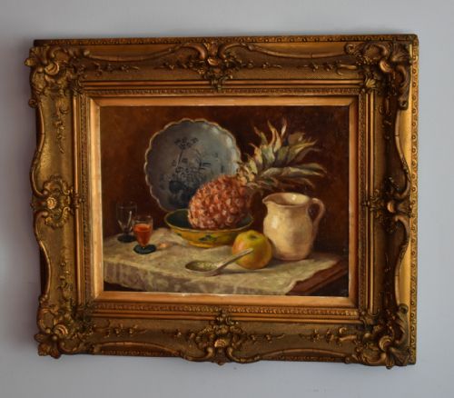 STILL LIFE OIL PAINTING BY FAITH KENWORTHYBROWN - ADDITIONAL PHOTO 1