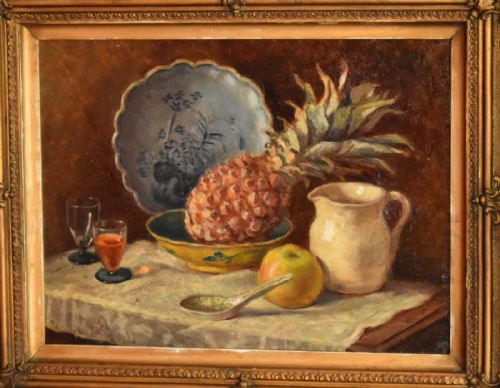 STILL LIFE OIL PAINTING BY FAITH KENWORTHYBROWN - ADDITIONAL PHOTO 2