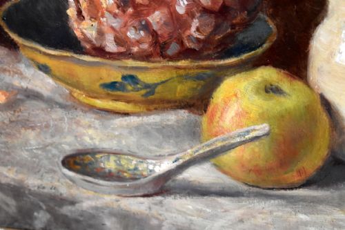 STILL LIFE OIL PAINTING BY FAITH KENWORTHYBROWN - ADDITIONAL PHOTO 4