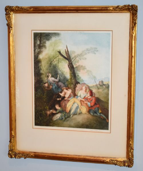 SET OF FOUR PRINTS OF ROCOCO SCENES - ADDITIONAL PHOTO 15
