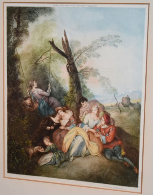 SET OF FOUR PRINTS OF ROCOCO SCENES - ADDITIONAL PHOTO 16