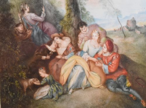 SET OF FOUR PRINTS OF ROCOCO SCENES - ADDITIONAL PHOTO 17
