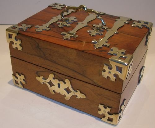 fig 1. Outstanding William IV Rosewood Perfume Bottle Caddy c.1830