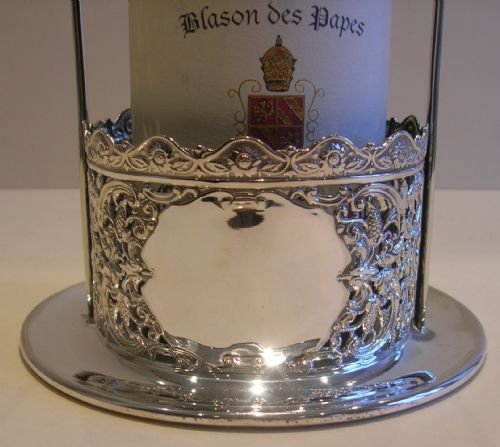 fig 1. Antique English Wine / Champagne Coaster or Caddy - Victorian