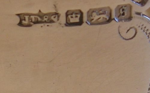 fig 1. Antique Reticulated English Sterling Silver Napkin Ring