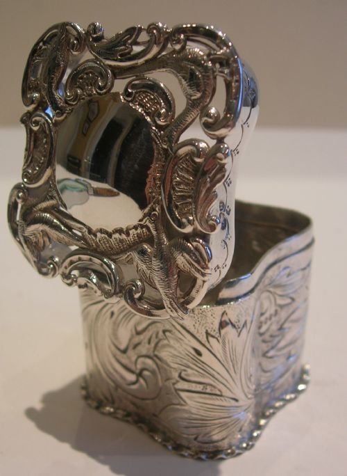 Stunning Antique English Pot-pourri Box - Birds - William Comyns