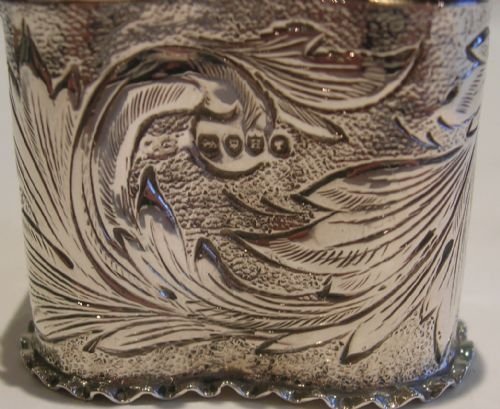 fig 1. Stunning Antique English Pot-Pourri Box - Birds - William Comyns