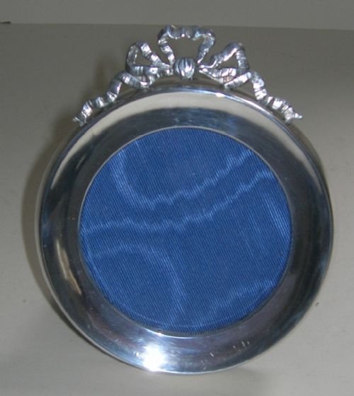 Edwardian English Sterling Silver Photograph Frame