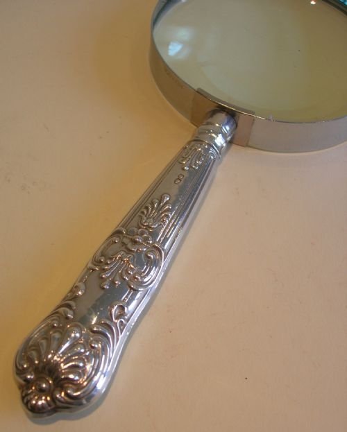 Sterling Silver Handled Magnifying Glass - Sheffield 1935