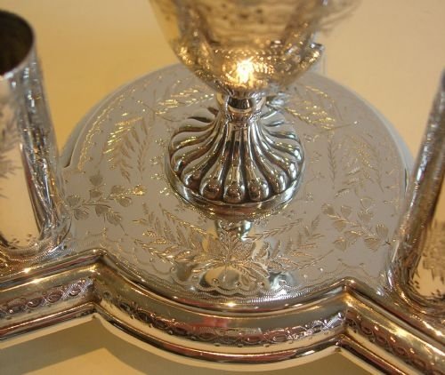 fig 1. Exquisite Antique English Cigar Lighter by Mappin & Webb c.1880