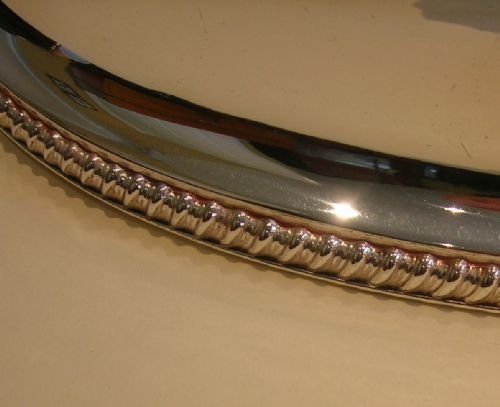 fig 1. Set Three Graduated Antique English Meat or Food Covers - Mappin & Webb