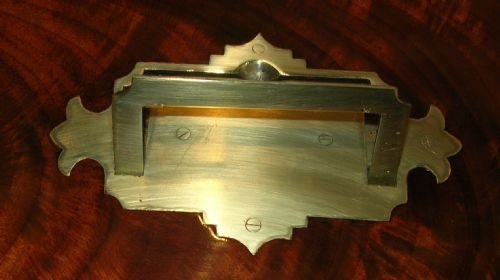 fig 1. Stunning Georgian Brass Bound Mahogany Table Box c.1820