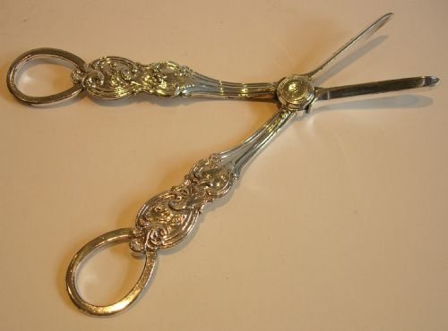 fig 1. Wonderful Antique English Desert Serving Set c. 1820