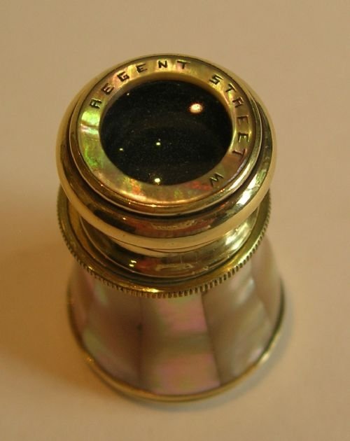 Antique French / English Mother of Pearl Monocular C.1890
