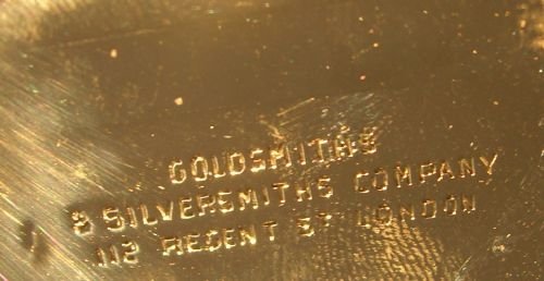fig 1. Beautiful Victorian Sterling Silver Box - Goldsmiths & Silversmiths Co., London