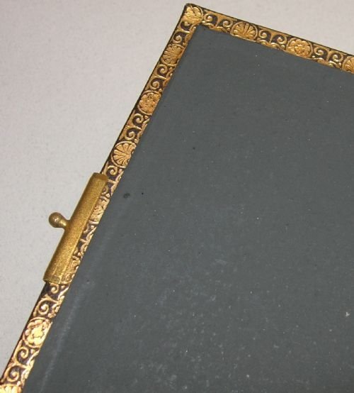 fig 1. Antique English Leather Bound Church Services / Common Prayer Book c.1860