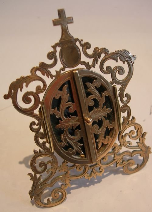 Antique French Gilded Photograph Frame Signed Susse Fres., Paris