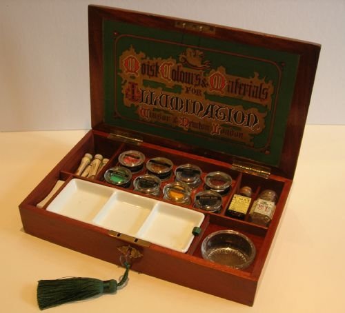 Antique English Artist's / Paint Box by Winsor & Newton - Edwardian