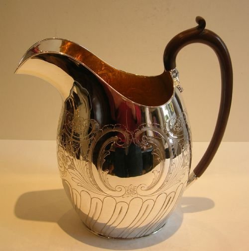 Stunning Large Antique English Lemonade / Water Jug or Pitcher C.1900
