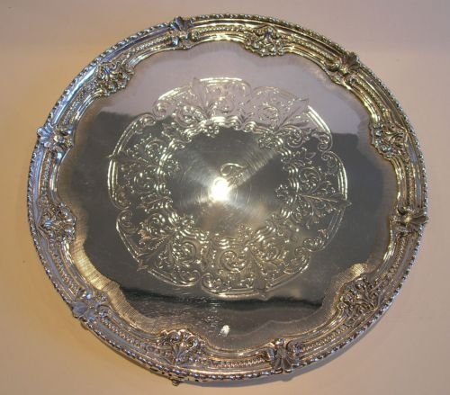 Antique English Salver by Padley Parkin & Co. C.1850