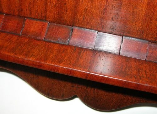 fig 1. Antique English Mahogany Table-Top Music Stand c.1850