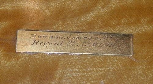 fig 3. Magnificent Double Action Writing Box In Coromandel & Brass By Howell James & Co.