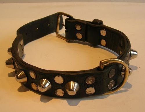 Antique English Dog Collar - Studded C.1900