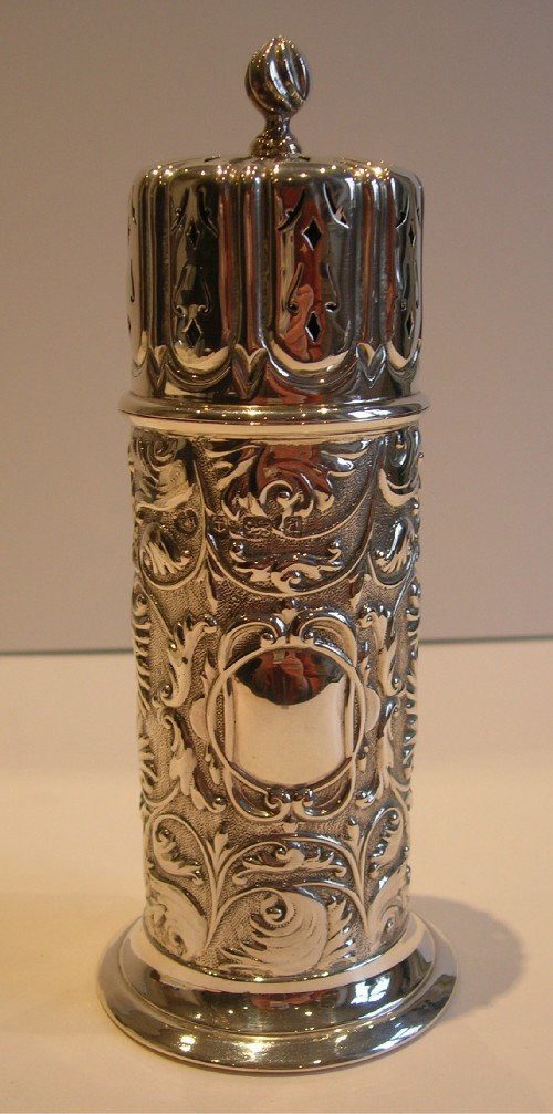 Top Quality English Sterling Silver Sugar Caster - 1900