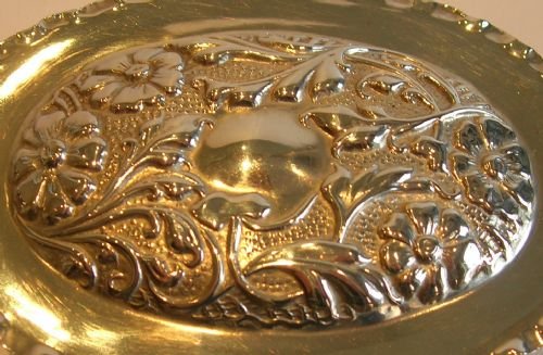 fig 1.
Edwardian Crystal and Sterling Silver Box - 1907