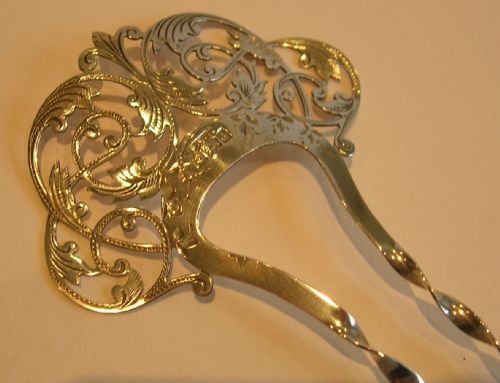 Delightful Sterling Silver Hair Comb - Birmingham 1903