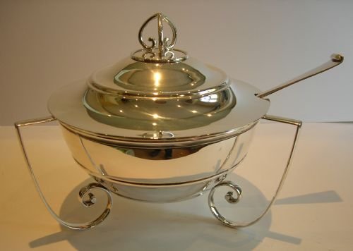 Important Arts & Crafts Soup Tureen by Martin Hall & Co. C.1890