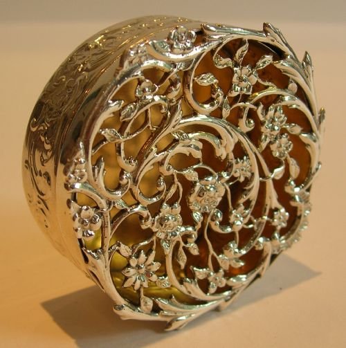 Stunning Antique English Pot Pourri Box by William Comyns - 1906