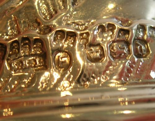 fig 2. Fabulous Antique Sterling Silver Table Bell - Cherub - 1896
