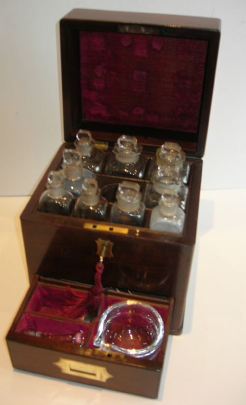 Wonderful Antique Regency Mahogany Apothecary Box C.1820 / 1830