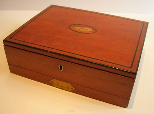 fig 1. Victorian Artist's Watercolour Paint Box by Winsor & Newton c.1890