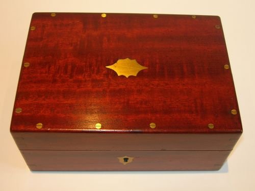 fig 1. Antique English Homeopathic Apothecary Box By Leath & Ross c.1860