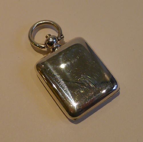 fig 1. Victorian Sterling Silver Postage Stamp Case - Sovereign Case Action - 1891
