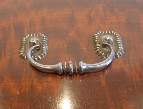 fig 1. Elegant Antique English Jewelry or Table Box c.1800 - Steel Mounts