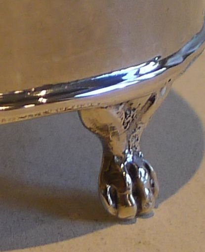 fig 1. Antique English Sterling Silver Jewellery Box - Arts & Crafts - 1907